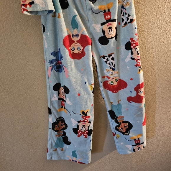 Disney Kids Pajama Set - Light Blue with Character Design - Picture 7 of 7